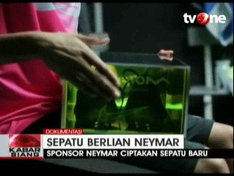 Sepatu Baru Neymar Berlapis Konsentrat Berlian