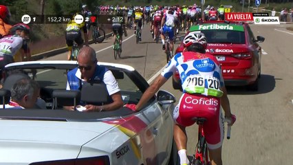 Maté with medical assistance - Étape 14 / Stage 14 - La Vuelta 2018