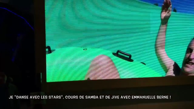 Lévanah danse le Jive et la Samba avec une danseuse de Danse avec les Stars (DALS)