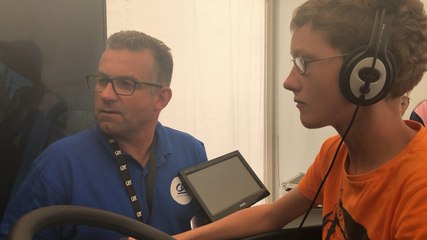 Terres de Jim : animation simulateur tracteur