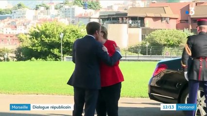 Marseille : dialogue républicain entre Emmanuel Macron et Jean-Luc Mélenchon
