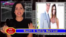 Sally & Wyatt will make a sudden decision, They will get married The Bold and The Beautiful Spoilers