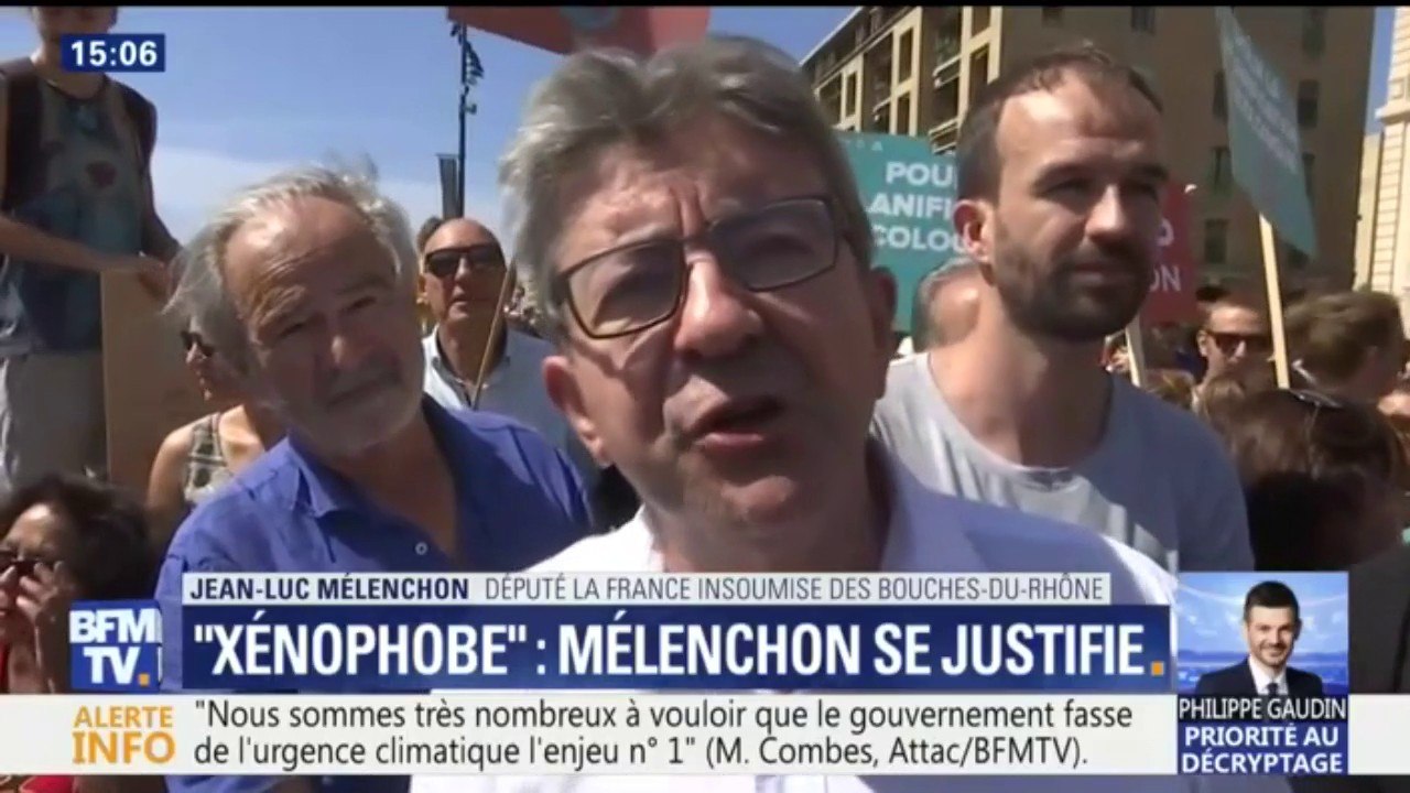 "Je ne vais pas m'engueuler dans un bar avec le président de la République", Mélenchon revient sur sa rencontre avec Macron
