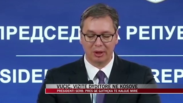 Vuçiç nis vizitën në Kosovë, forca të shumta sigurie e shoqërojnë - News, Lajme - Vizion Plus
