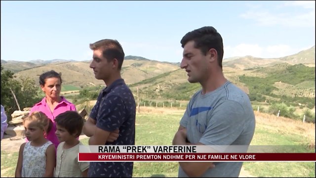 Rama “prek” varfërinë, premton ndihmë për një tjetër familje në Vlorë - News, Lajme - Vizion Plus
