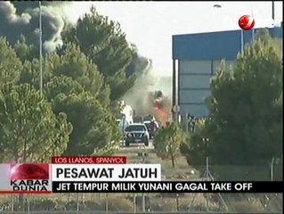 Jet Tempur F-16 Yunani Jatuh, 10 Orang Tewas