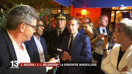 Emmanuel Macron, Jean-Luc Mélenchon : la rencontre marseillaise
