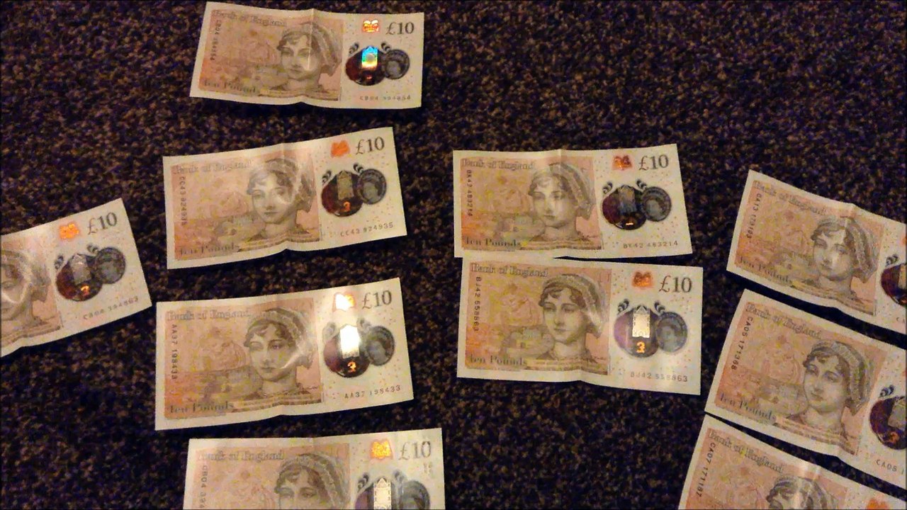 Rare £10 Notes AA Serial Number