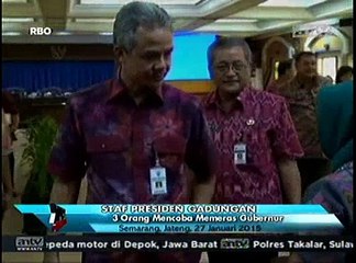 Gubernur Jateng Ditipu Tiga Orang Mengaku Staf Jokowi