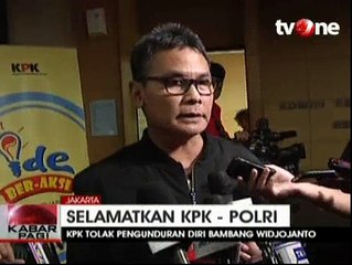 Télécharger la video: Pimpinan KPK Tolak Pengunduran Diri Bambang Widjojanto