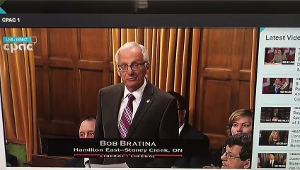 Canadian Parliamentarian Bob Bratina