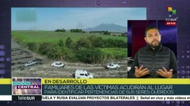 México: identificarán prendas halladas en fosas clandestinas