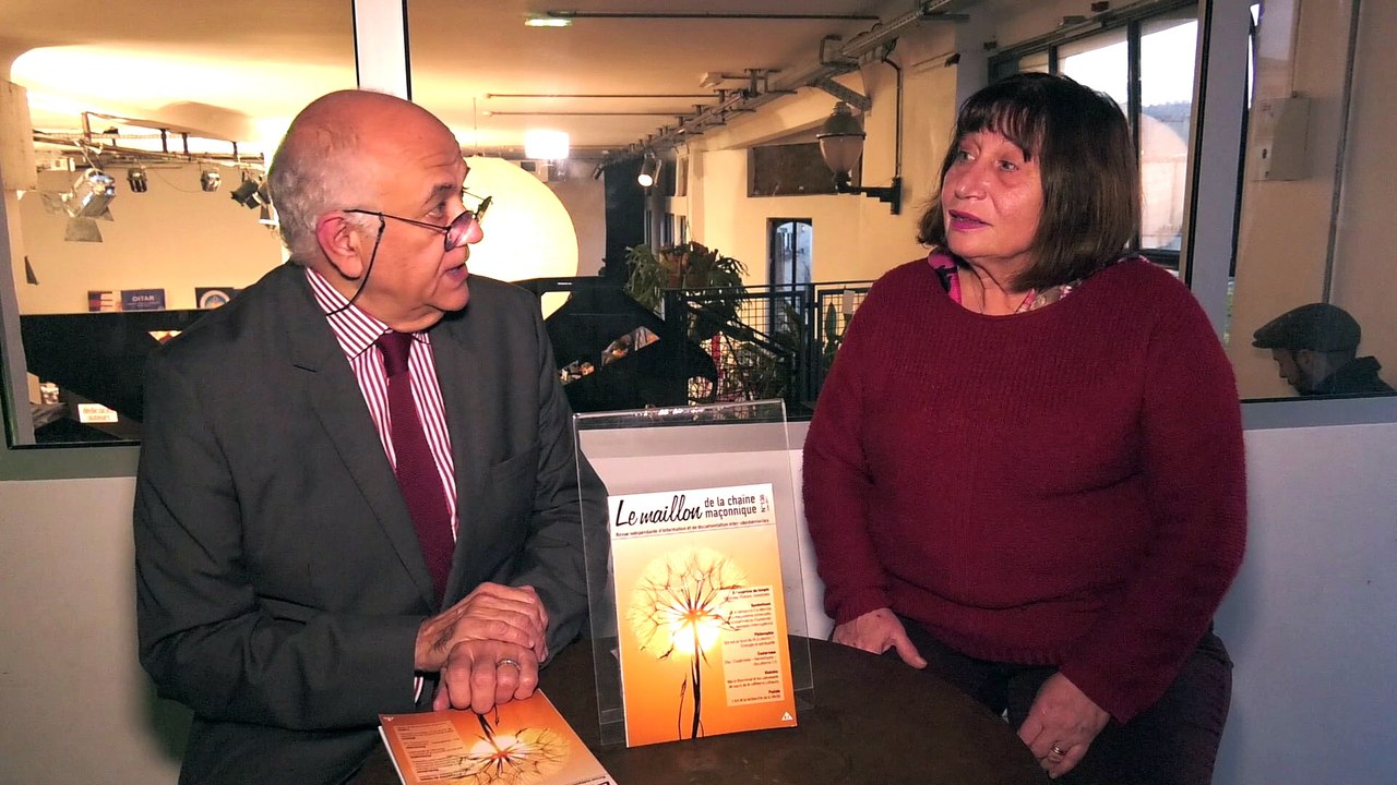 Marie-Dominique Massoni au 15e Salon Maçonnique du Livre de Paris - 2017