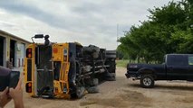 Forceful Ford Flips School Bus