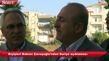 Dışişleri Bakanı Çavuşoğlu’ndan Suriye açıklaması
