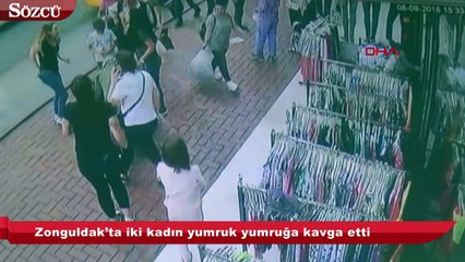 Download Video: Zonguldak’ta iki kadın yumruk yumruğa kavga etti!