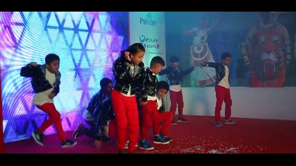 CyberParivar Onam 2018- Kids Rocking on the stage