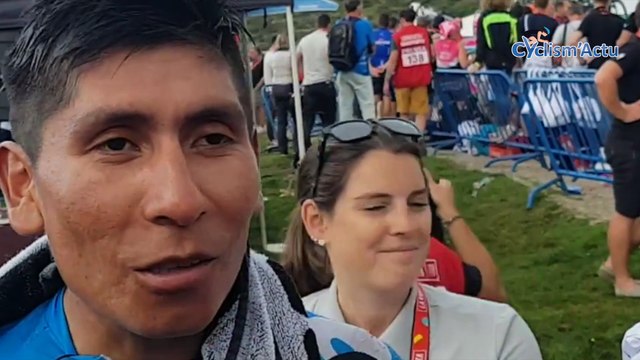 Tour d'Espagne 2018 - Nairo Quintana : Tu dois prendre des risques, parfois ça marche, comme hier, et parfois c'est un coup d'épée dans l'eau