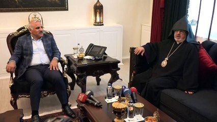 Ermeni Patrik Genel Vekili Başepiskopos Ateşyan Van’da