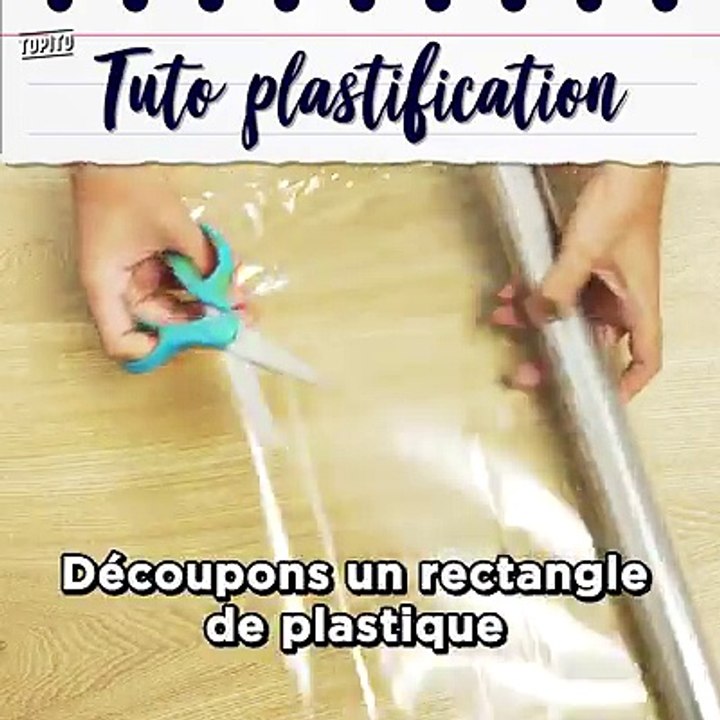 Protéger ses manuels scolaires, c'est facile.