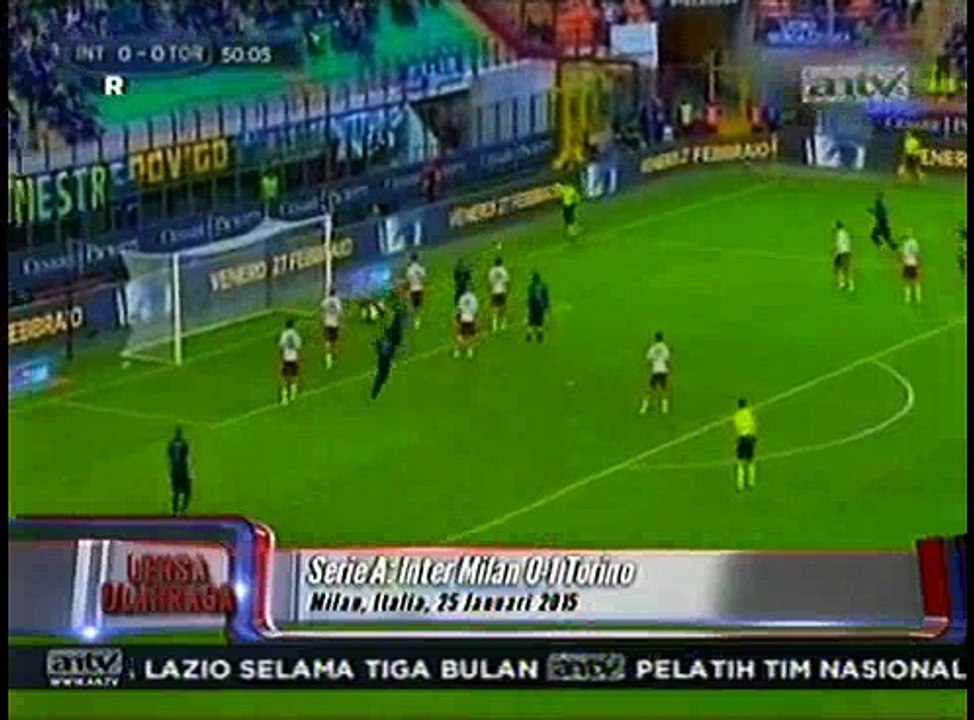 Inter Milan Takluk dari Morino 0-1