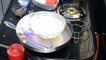 Eggless pressure cooker Sponge Cake Recipe in Hindi without microwave oven - एगलेस केक इन प्रेशर कुकर रेसिपी