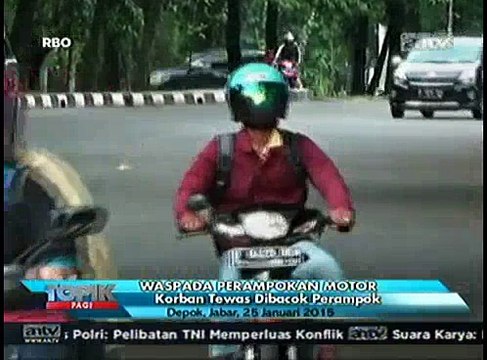 Perampokan di Depok, Korban Tewas Dibacok