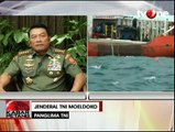 Alasan Panglima TNI Moeldoko Pimpin Langsung Proses Evakuasi AirAsia