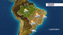 Previsão Brasil – Frente fria chega ao SE