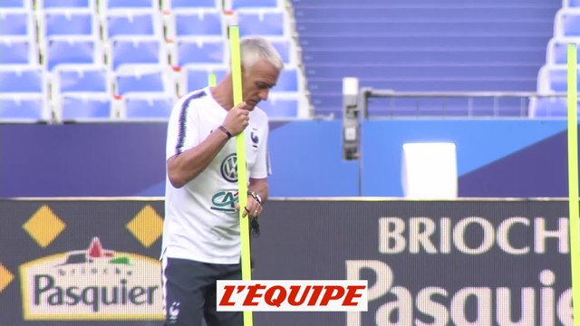 Deschamps ne dévoile rien lors de la dernière séance - Foot - Ligue des nations - Bleus