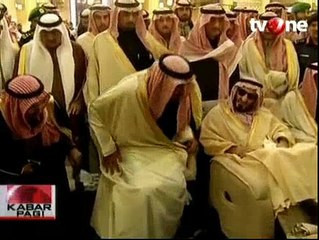 Doa Pemakaman Raja Abdullah di Masjid Imam Turki