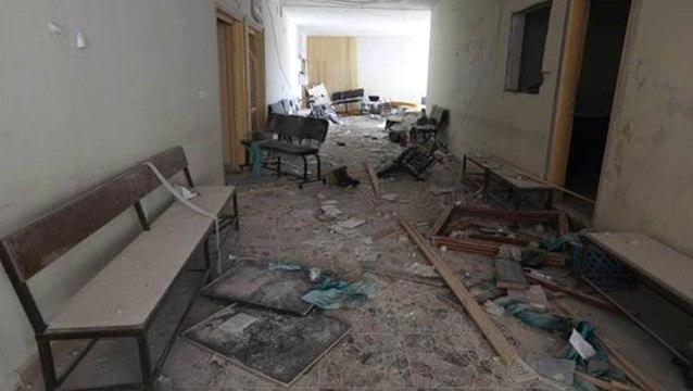 Esad Rejimi, İdlib'deki Hastaneye Varil Bombalı Saldırı Düzenledi