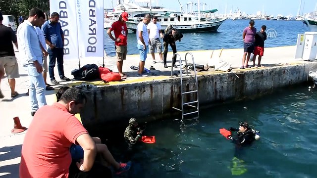 Balık avı festivali, deniz dibi temizliğiyle başladı - MUĞLA