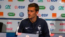 Équipe de France, la conférence de presse d'Antoine Griezmann et Didier Deschamps en replay