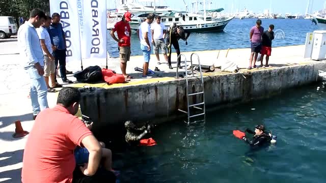 Balık Avı Festivali, Deniz Dibi Temizliğiyle Başladı