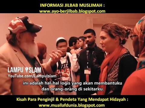 MENGHARUKAN.. MUALAF WANITA AS MINTA DIISLAMKAN UST. YUSUF ESTES (MANTAN PENDETA AS)