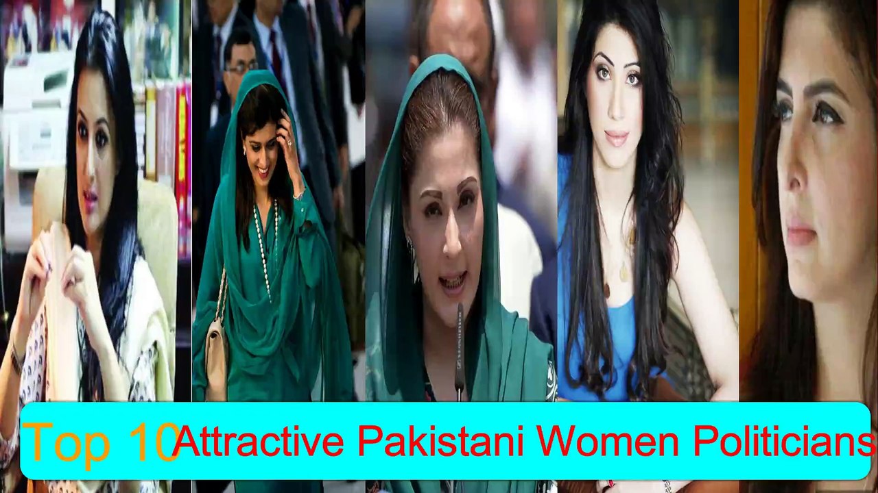 Attractive Pakistani Women Politicians – Top 10