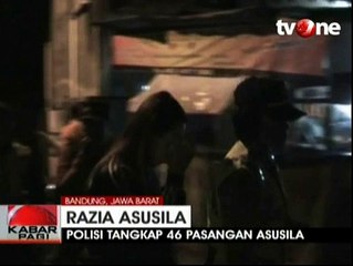 46 Orang Terjaring Operasi Tindak Pidana Ringan di Bandung