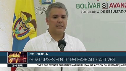 Peace Talks Could Resume if ELN Releases Hostages, Government Says