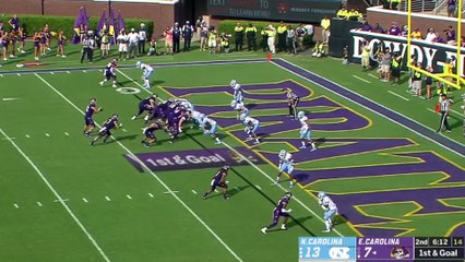 North Carolina vs. East Carolina Football Highlights (2018)