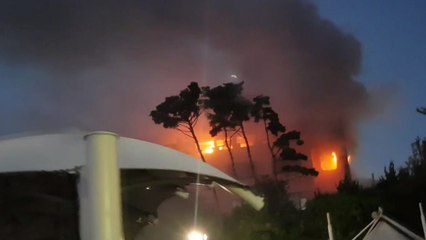 남양주에서 찜질방 화재...다친 사람 없어 / YTN