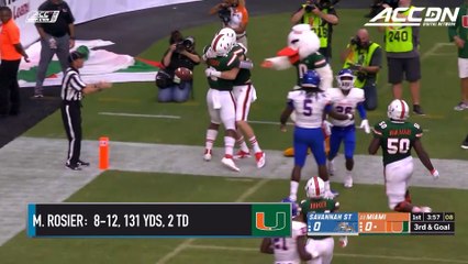 Savannah State vs. Miami Football Highlights (2018)