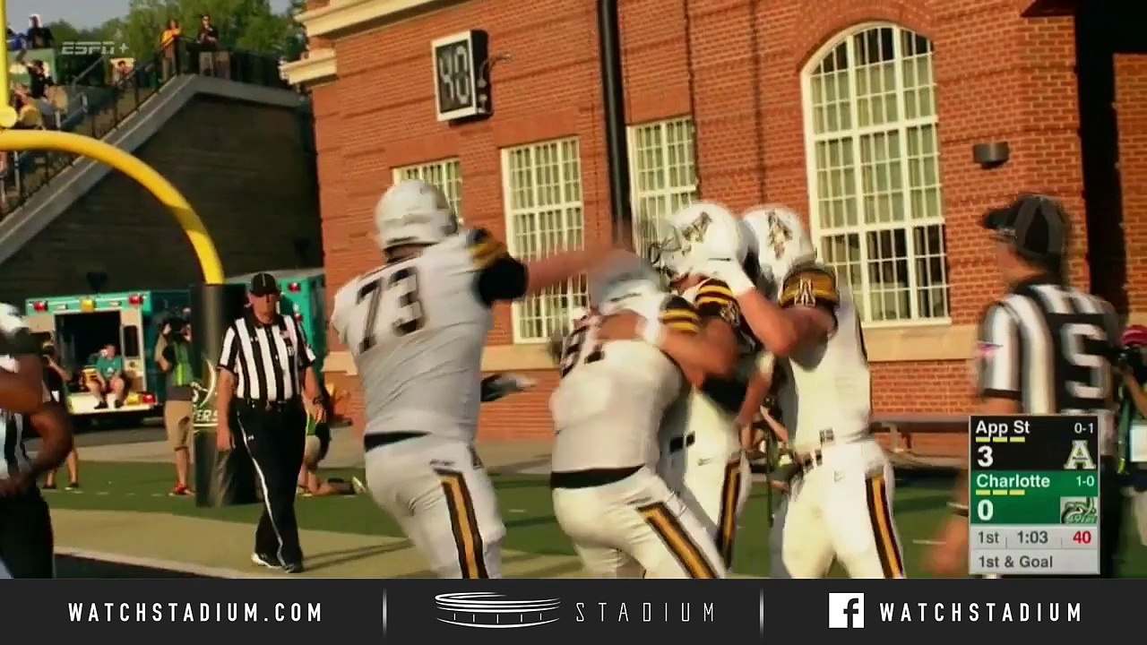 Appalachian State vs Charlotte Football Highlights (2018)