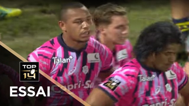 TOP 14 - Essai Gaël FICKOU (SFP) - Clermont - Paris - J3 - Saison 2018/2019