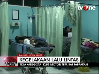 Kebut-kebutan, 3 Klub Motor Tabrakan