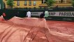 My real job. On rainy days. Shout out to all the grounds people who are working hard to make sure we have the best possible courts to play on  #RG18_Mon