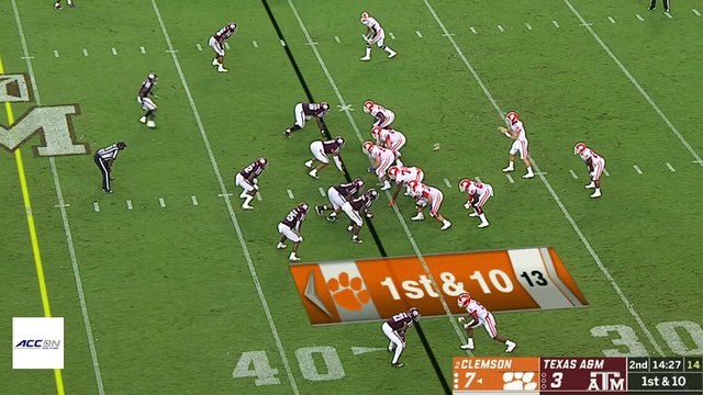 Clemson QB Trevor Lawrence Tosses 64-Yard TD To Tee Higgins vs. Texas A&M