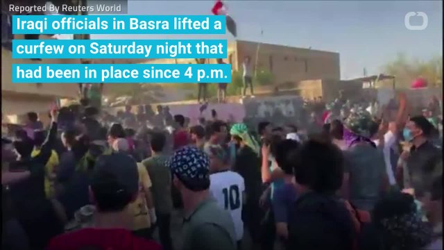 Iraqi Military Lifts Curfew In Basra