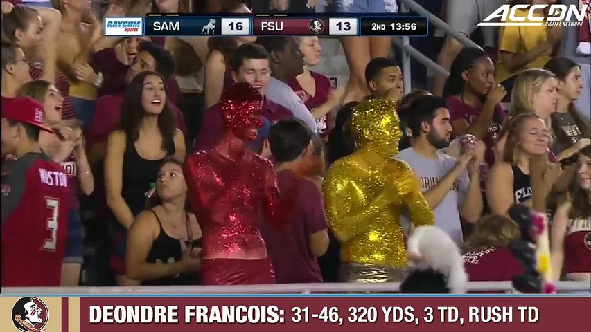 Deondre Francois Leads FSU Over Samford