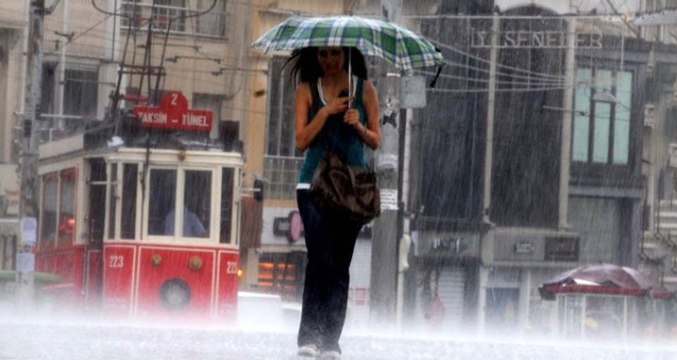 Meteoroloji Duyurdu: İstanbul'a Gök Gürültülü Sağanak Yağış Geliyor